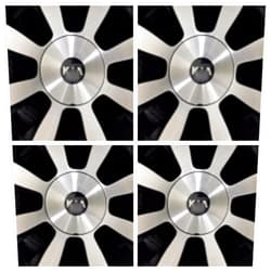 Bimadiyijia New Wheel Hub Center Cap Silver ForKia 2011-2015 Optima 52960-2T300 Machined 4PCS