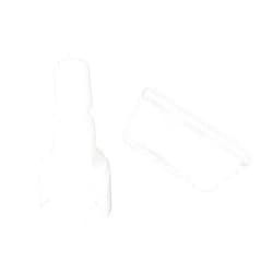 MIHAUS 2 Pieces Replacement Parts Compatible with Baby Brezza FRP0046 Formula Pro Advanced Axle Stem with Rubber Blade (attach to Locking Cover)