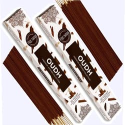 TRUMIRI Oud Incense Sticks - Agarwood - Total 40 Insence-Sticks - Dual Pack of 20 Insense - Inciensos - Inscents - Natural Non Toxic Ingredients - Incents - Incence - Inscense - Insents