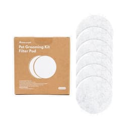Homerunpet Filter Pad for Pet Grooming Kit, Filter Replacement for Fresh Air, 6 Packs