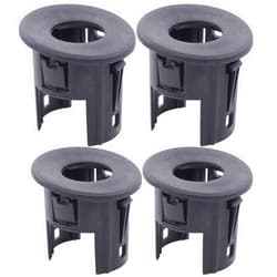 NewYall 4Pcs Black Rear Bumper Parking Aid Assist Sensor Bracket Bezel Housing 25844782 for Silverado Sierra 1500 2500 HD 3500 HD 2007-2014 Avalanche 2007-2013