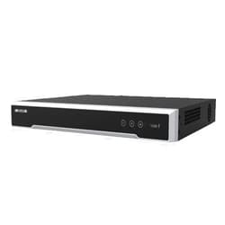 KAFFE HIK 16CH 4K NVR DS-7616NI-Q2/16P 16CH PoE 8MP 4K Network Video Recorder NVR with Built-in PoE Ports for IP PoE Network Cameras H.265 2xSATA Compatible with Hikvision Hik-Connect APP (Not included HDD)