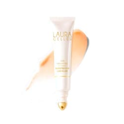 LAURA GELLER NEW YORK LAURA GELLER Line Smoother Targeted Fine Line Blurring Primer | Wrinkles & Pores, Subtly Tinted, with Vitamin C & Niacinamide for Mature Skin
