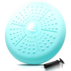 Tumaz Wobble Cushion - Wiggle Seat to Improve Sitting Posture & Stay Focused for Sensory Kids, Balance Disc to Relief Back Pain & Core Strength & Flexible Seating [Extra Thick, Pump Included]