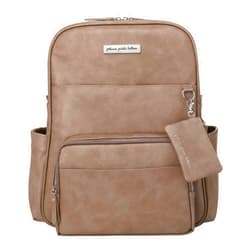 Petunia Pickle Bottom Sync Backpack, Diaper Bag for Parents, Stylish Baby Bag, Spacious Backpack, On-The-Go Moms, Mink
