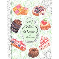 Cahier Steel Mes Recettes De Pâtisserie: Cahier à Compléter pour 52 Recettes - Livre de Cuisine Personnalisé à écrire - Cahier De Recettes (French Edition)