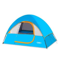 Unp Camping Tent 2 Person, Waterproof Windproof Tent with Rainfly Easy Set up-Portable Dome Tents for Camping…