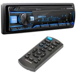 Absolute USA Alpine UTE-73BT in-Dash Digital Media Receiver with Bluetooth Remote Control