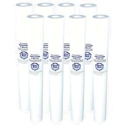 KleenWater KW2520BR Dirt Rust Sediment Water Filter, 2.5 x 20 inch Melt Blown Replacement Cartridges, 5 Micron, Set of 8