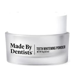 Made by Dentists Professional Teeth Whitening Powder - Remineralizing Hydroxyapatite Tooth Powder Formula with Pap, and Diamond Pwdr - Non-Abrasive Stain Remover for Instant Results