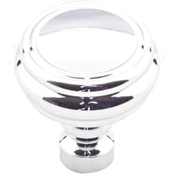Top Knobs Brixton Rimmed Knob 1 1/4 Inch Polished Chrome