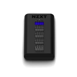 NZXT Internal USB Hub 3 - AC-IUSBH-M3 - 4 Internal USB 2.0 Ports - 3M Dual Lock Tapes - Magnetic Body - Plug and Play