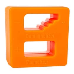 Toolzilla Demagnetizer and Magnetizer for Screwdriver Bits and Tips - Immediate Magnetization and Demagnetization with Rare-Earth Magnets - Fits Most Screwdrivers - No Batteries Required, magnetizer