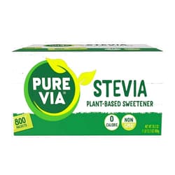 Pure Via Stevia Sweetener 28.2oz (800 packets)