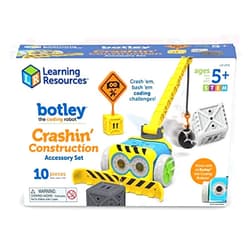 Learning Resources Botley Crashin' Construction Challenge, Accessory Set, Kids Coding, Construction Set, STEM Toy, Ages 5+ (Botley Not Included)