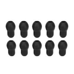 Yosoo Universal Silicone Replacement Ear Tips, 10pcs Stethoscope Ear Tips Universal Earplug Ear Pads 2.5mm Silicone Stethoscope Earplugs for 5mm Ear Hooks for Women Man