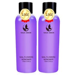 MAGIC ARMOR Acrylic Liquid Monomer - 150ml Acrylic For Professional Liquid Monomer Liquid Monomer Nail System Kit For Acrylic Nails Extension Quick Dry Time (150ml)