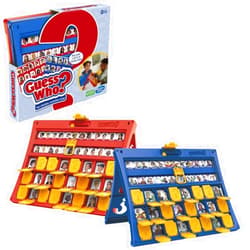 Hasbro Gaming Guess Who? Original,Easy to Load Frame,Double-Sided Character Sheet,2 Player Board Games for Kids,Guessing Games for Families,Ages 6 and Up