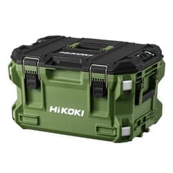 HiKOKI 0037-9484 Multi-Cruiser Tool Box (L) Tool Box, Dustproof, Water Resistant, IP65 Certified, External Dimensions (L x W x H): 15.7 x 22.0 x 12.4 inches (400 x 560 x 315 mm), Connected Storage