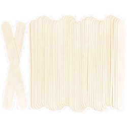 KTOJOY 100Pcs Jumbo Wooden Craft Sticks Popsicle Stick 6” Long x 3/4”Wide Treat Ice Pop for DIY Crafts，Home Art Projects, Classroom Supplies