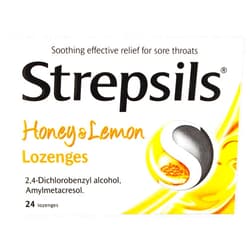 Strepsils Honey & Lemon 24 Lozenges