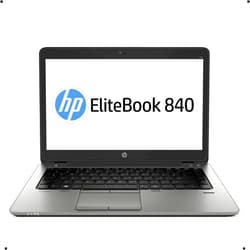 HP EliteBook 840 G2 Notebook PC - Intel Core i5-5200U 2.3GHz 8GB 256GB SSD Webcam Windows 10 Professional (Renewed)