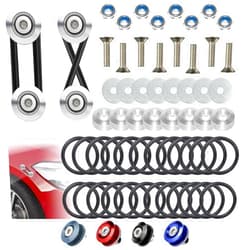 BFXM Universal Car Bumper Quick Release Clips Fasteners Kit, Front and Rear Bumper Fasteners, Ultimate Fastening Solution for Quick Bumper Release.
