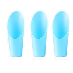 AKOAK 3 Pcs Garden Meat Tools Plastic Cups and Buckets Mini Garden Tools Plant Potting Shovels Flower Pot Spoon Potting Tools for Meat Miniature Garden Plant Care (Random)