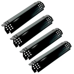 Direct Store DP148 4pk Heat Plates for Nexgrill 720-0830H, 720-0864, 720-0864M Gas Grill, Porcelain Steel Grill Heat Shield Tent, Burner Cover, Flame Tamer for Home Depot Nexgrill 4 Burner 720-0830H