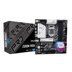 ASROCK Z590M PRO4 LGA1200/ Intel Z590/ DDR4/ SATA3&USB3.2/ M.2/ Micro ATX Motherboard