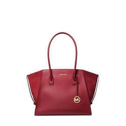 Michael Kors Avril Extra-Large Leather and Suede Tote Bag - 35F4G4VT4L