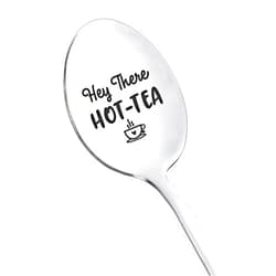 RFTWXHPN BFF Best Friends Spoon Gifts for Women Teen Girls Hey There Hot Tea Spoons for Best Friend Friendship Gift for Women Bestie Coffee Tea Lover Gifts Spoon