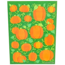 Carson Dellosa 96 Pumpkin Stickers, 6 Sheets of Incentives for Fall Crafts, Halloween, Scrapbooking, Teacher Planner, Reward Chart, Treat Bag, and School Supplies, Classroom Must Haves