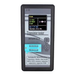 SYWAN Transistor Tester,328 Mosfet Automatic Checker Detector Capacitor Tester for NPN PNP Transistor Diode Resistor Inductor Capacitance MOS SCR LCR ESR