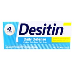 Desitin Rapid Relief Creamy Ointment, 4-Ounce Tube (Pack of 2)