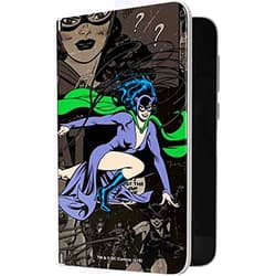 Skinit Tablet Decal Skin Compatible with Surface Duo - Officially Licensed Warner Bros Catwoman Mixed Media Design