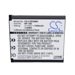 Cameron Sino 1050mAh Battery for Casio Exilim EX-FC500, Exilim EX-ZR50, Exilim EX-ZR55, Exilim EX-ZR60, Exilim EX-ZS220