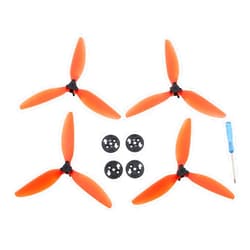 SING F LTD 2 Pairs Three Blade Propeller Drone Accessories Quick Release Propeller Replacement Props Compatible with DJI Mini 2 SE/Mini 2/Mavic Mini/Mini SE