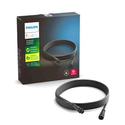 Philips Hue Outdoor 16-Foot Cable Extension - Extend Your Hue Outdoor Low Voltage Lights - 1 Pack - Requires Hue Bridge - Weatherproof