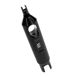 Muc-Off Valve Core Remover Bicycle Valve Core Remover Aluminum Knurling for Easy Use Black