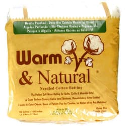 The Warm Company Warm Company Warm Company Warm & Natural Cotton Batting Queen Size 90