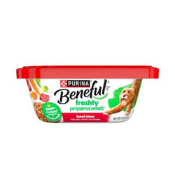 Beneful Purina Beneful Gravy Wet Dog Food, Prepared Meals Beef Stew - (8) 10 oz. Tubs