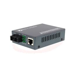 Networx® Gigabit Ethernet Fiber Media Converter - UTP to 1000Base-LX - SC Singlemode, ...