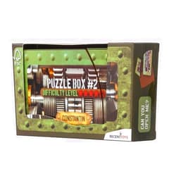 Recent Toys Constantin Puzzle Box #2 - Wood Brainteaser Puzzle from Recent Toys for Ages 14 and Up
