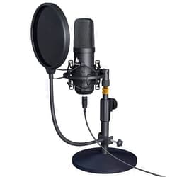 MAONO USB Microphone Kit 192KHZ/24BIT AU-A04T PC Condenser Podcast Streaming Cardioid Mic Plug & Play for Computer, YouTube, Gaming Recording