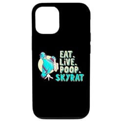 Birds With A Stout Body Or Small Animal Lover iPhone 12/12 Pro Eat Live Poop Skyrat Flying Animal Pigeon Case