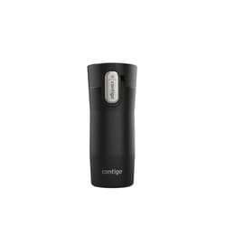Contigo AUTOSEAL West Loop Vacuum-Insulated Stainless Steel Travel Mug with Easy-Clean Lid, 12oz, Matte Black