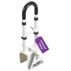 ProHeal Adjustable Bathtub Grab Bar for Seniors and Fall Risk Patients - Safety Handle Rail for Fall Prevention - Universal Clamp On Bar
