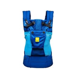LILLEbaby LÍLLÉbaby Complete Airflow 6-in-1 Ergonomic Baby Carrier, Newborn to Toddler, Lumbar Support, 7-45lbs, Aqua