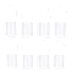 Dυehυt HLLMX 8 PCS Empty Plastic Squeezable Dropper Bottle Portable Empty Squeezable Dropper Bottle Container with Screw Cap Essential Oil Container 5ML